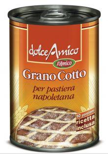 D'Amico Cooked Wheat Grain (Grano Cotto), 14.8 oz (420g)