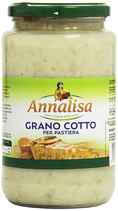 Annalisa Grano Cotto (Cooked Wheat), 550g Jar