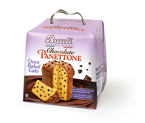 Bauli Chocolate Chip Panettone, 26.4 oz