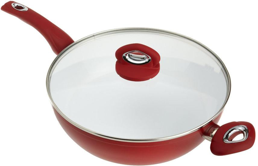 Bialetti Aeternum 12-Inch Covered Deep Saute