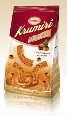 Bistefani Krumiri Nocciole Caramellate, 300g