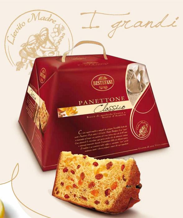 Bistefani Panettone Classico,  2.2 lbs  (1kg)