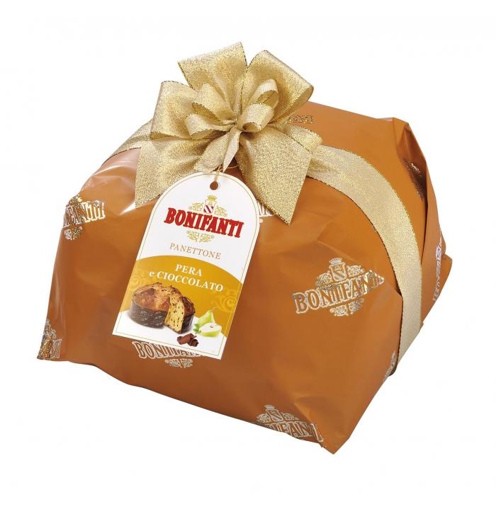 Bonifanti Panettone PERA AND CHOCOLATE, 1000g