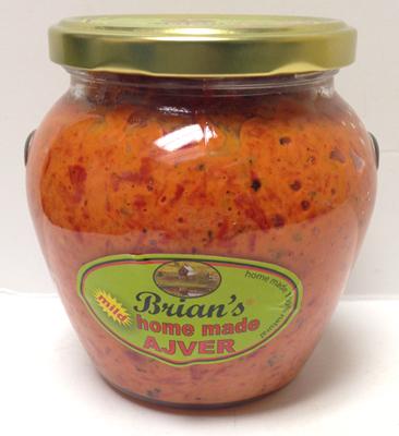 Brian's Traditional Ajver Mild, 580g