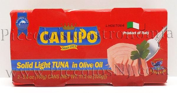Callipo Solid White Tuna in Olive Oil Tin 320g