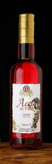 Calvi Red Wine Vinegar 16.9 FL. oz. Bottle