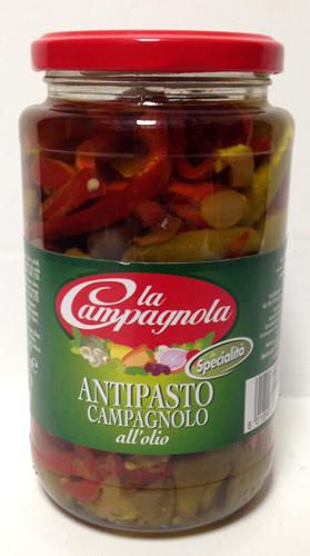 La Campagnola Antipasto Campagnolo in Olive Oil 560g