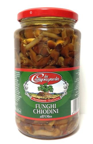 La Campagnola Funghi Chiodini (Wild Mushrooms) in Oil 570g