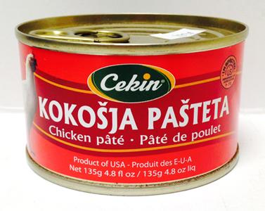 Cekin Chicken Pate, 135g