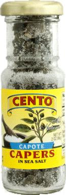 Cento Capers in Sea Salt, 2 oz