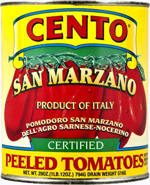 Cento San Marzano Certified Italian Peeled Tomatoes, 28 oz