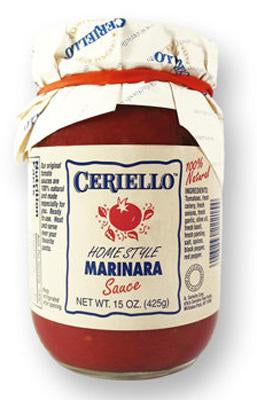 Ceriello Marinara Sauce, 15 oz