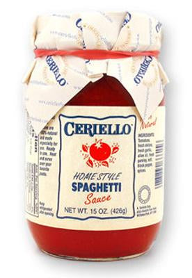 Ceriello Spaghetti Sauce, 15 oz