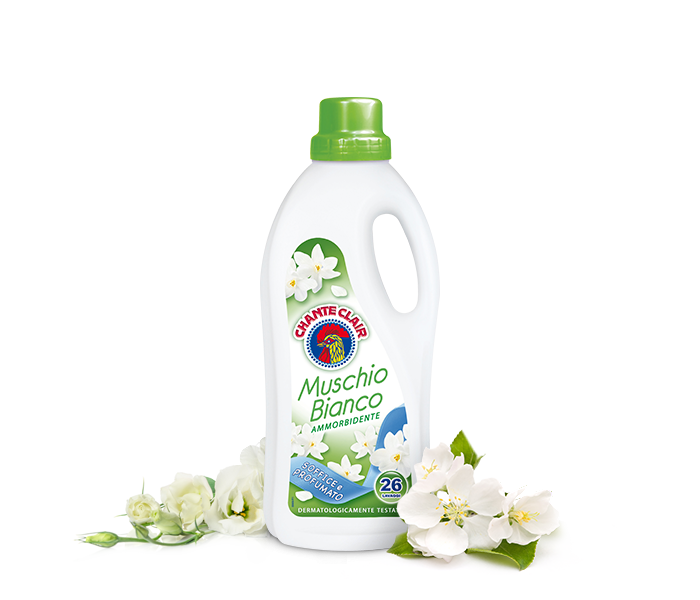 Chante Clair Ammorbidente (Softener) Muschio Bianco, 1560 ml