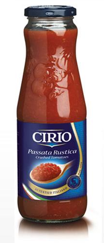 Cirio Tomato Puree Chunky style, 24 oz