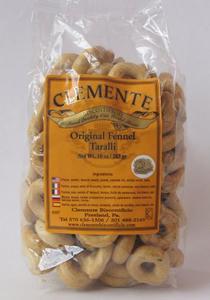 Clemente Biscottificio Original Fennel Taralli