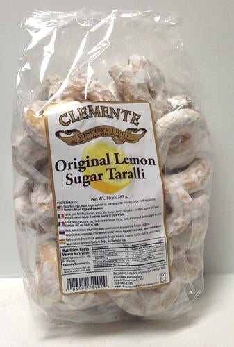 Clemente Original Lemon Sugar Taralli, 10 oz