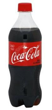 Coca-Cola 20 FL OZ Plastic Bottle