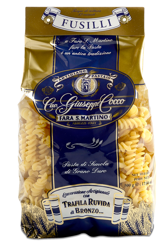 Giuseppe Cocco Fusilli #A33, 500g - 17.60 oz