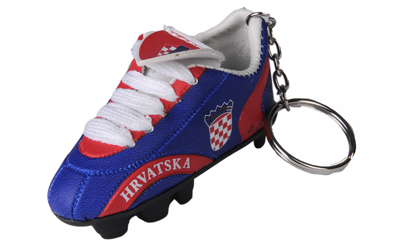 Croatia Blue Shoe keychain