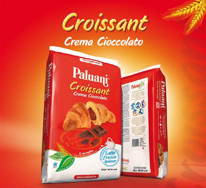 Paluani Croissant Crema Cioccolato, 252g