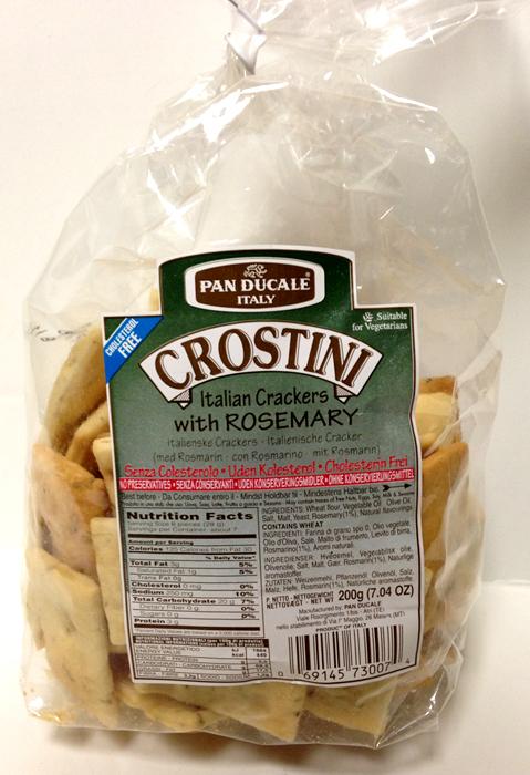 Crostini Italian Crackers with Rosemary, 200g