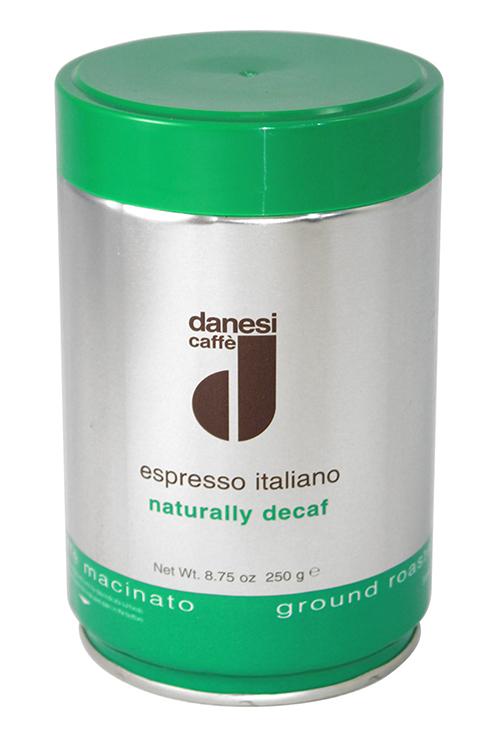 Caffe Danesi Espresso Italiano Natural Decaf,250g TIN
