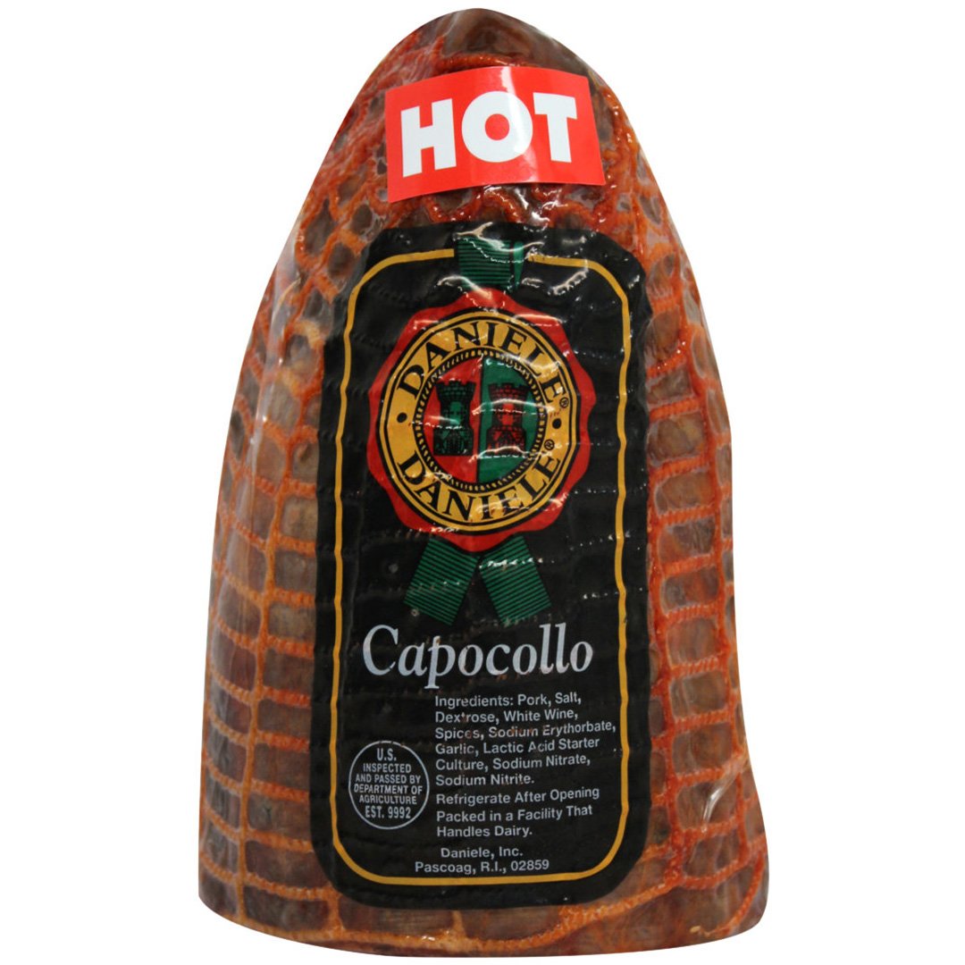 Daniele HOT Capocollo – Half, 1.30 lb Approx.