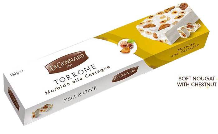 DiGennaro Torrone Soft Marron Glaces (Chestnut), 150g