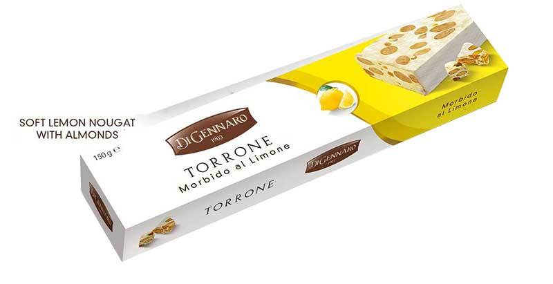 DiGennaro Torrone Soft Lemon (morbido al Limone), 150g