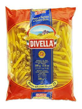 Divella Penne Mezzani Pasta #34