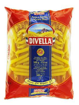 Divella Penne Ziti Rigate Pasta #27