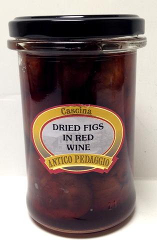 Antico Pedaggio Dried Figs in Red Wine, 300g