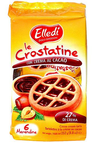 Elledi Le Crostatine Cacao  400g (10 x 40 g)