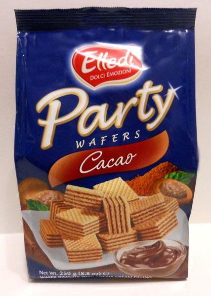 Elledi Party Wafers Cacao 250g