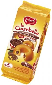 Elledi Le Ciambelle Cioccolato 240 g (6 x 40 g)