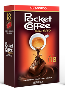 Ferrero Pocket Coffee T5 - 62,5 gr - Vico Food Box