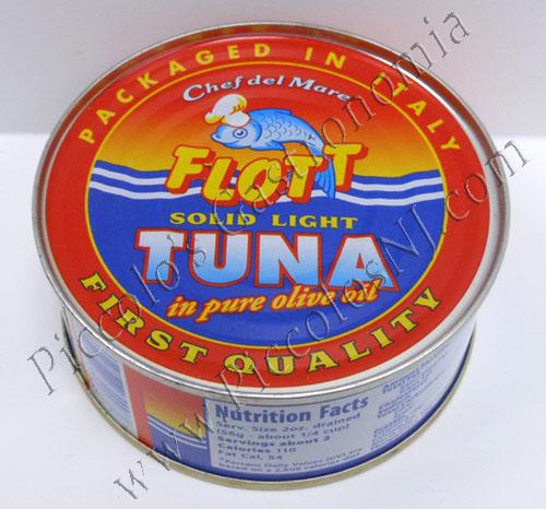 Flott Tuna Fillets in olive oil Tin 160g