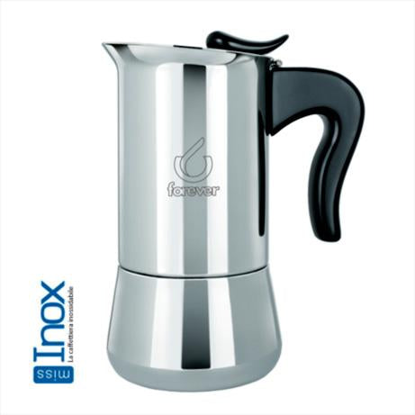 Forever Miss Inox, Silk, Espresso Maker, 2 cups