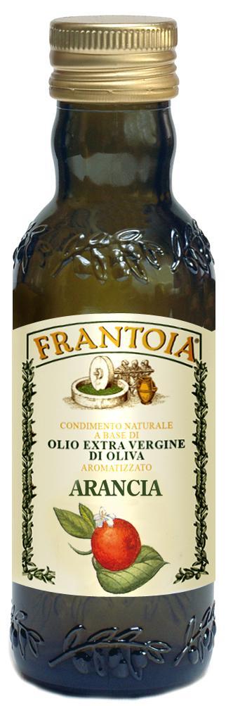 Frantoia Extra Virgin Olive Oil W/ Orange (Arancia) 8.5 FL. OZ