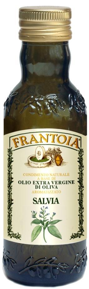 Frantoia Extra Virgin Olive Oil W/ Salvia 8.5 FL. OZ