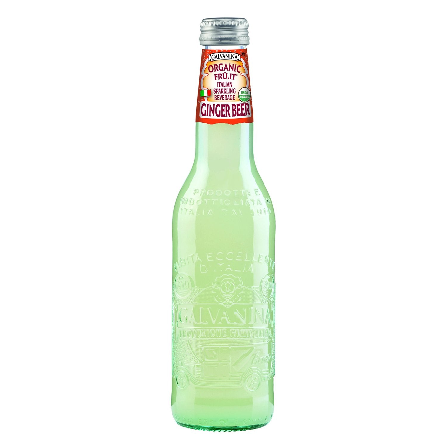 Galvanina Organic Ginger Beer, 12 fl oz | 355 mL