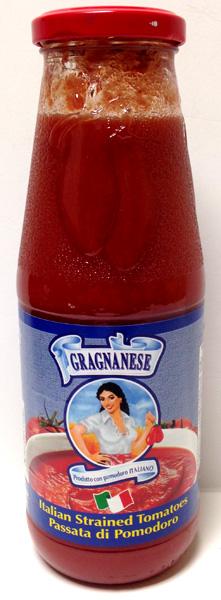 Gragnanese Italian Strained Tomatoes, 24 oz