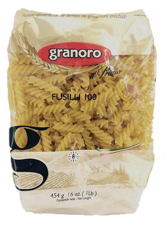 Granoro Fusilli Pasta  #100, 1lb