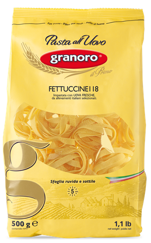 Granoro Pasta All'Uovo Fettuccine Pasta  #118, 1.1lb