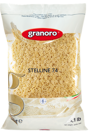 Granoro Stelline Pasta  #74, 1.1lb