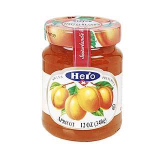 Hero Apricot Fruit Spread 12 oz