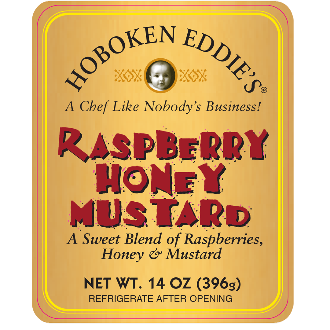 Hoboken Eddie's Raspberry Honey Mustard 14 oz