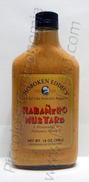 Hoboken Eddie's Habanero Mustard 14 oz