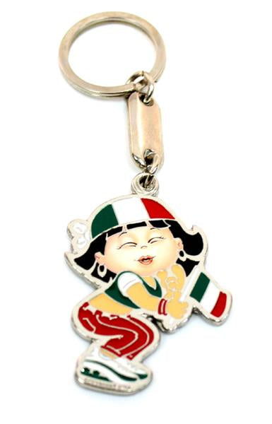 Italian Girl Keychain